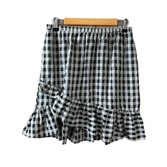 Cosmopolitan Dress the Population Women’s Size XL Checkered Esme Skirt NEW - Picture 1 of 7